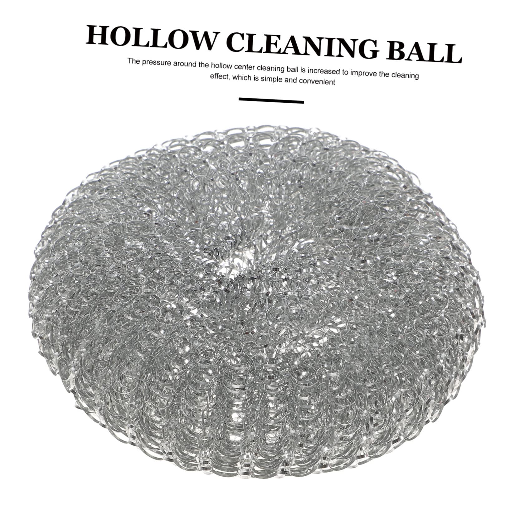 CIYODO Scrub Brush Kitchen Scrubbers for Dishes Sponge Brush 8 Pack Stainless Steel