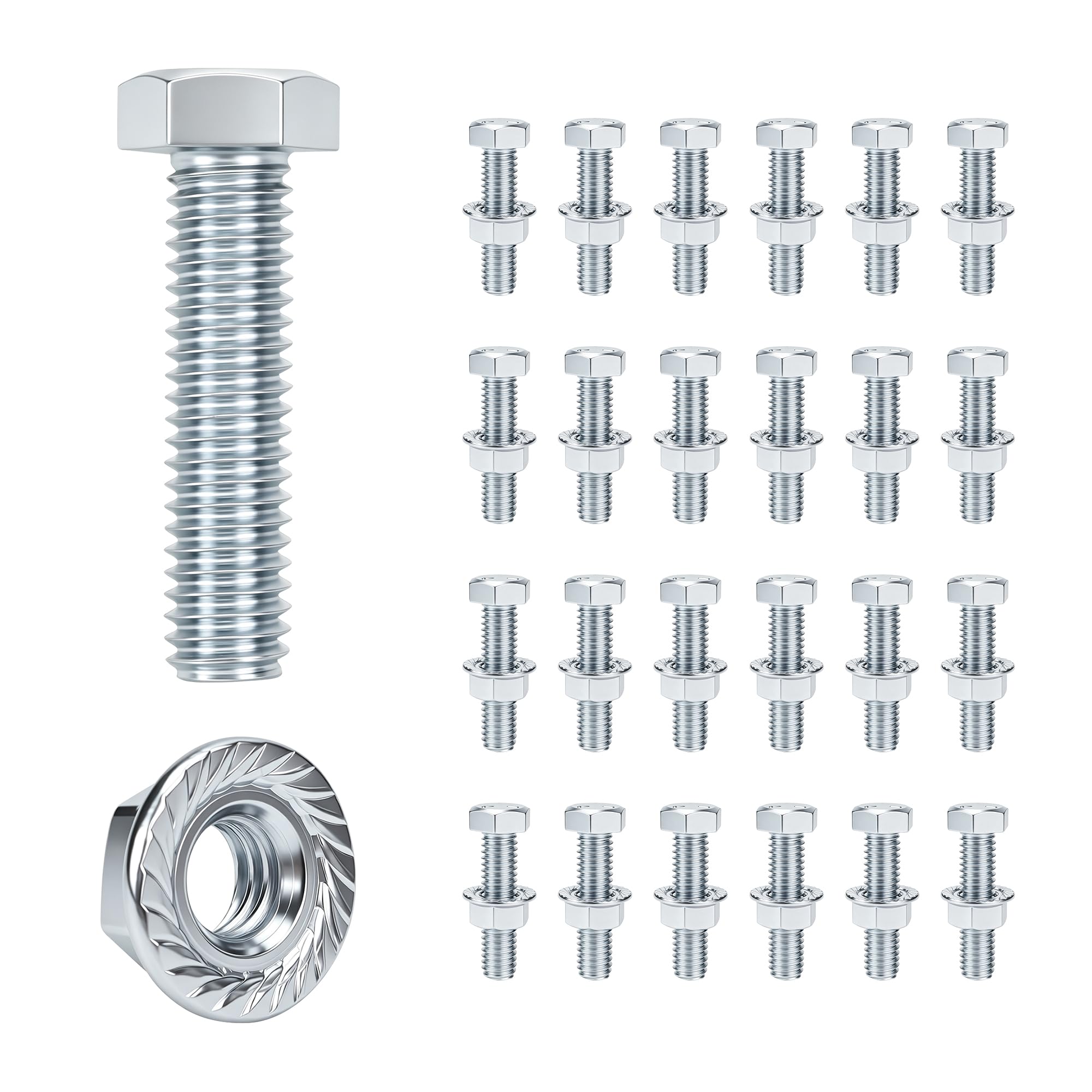 Self-Drilling Screws - Grade 8.8, 25 Pack -9