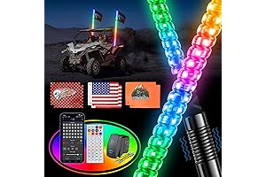 2PCS 3FT Led Whip Light For UTV ATV