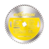 Evolution Power Tools 10BLADESSN Stainless Steel Cutting Saw Blade, 10-Inch x 66-Tooth, Yellow