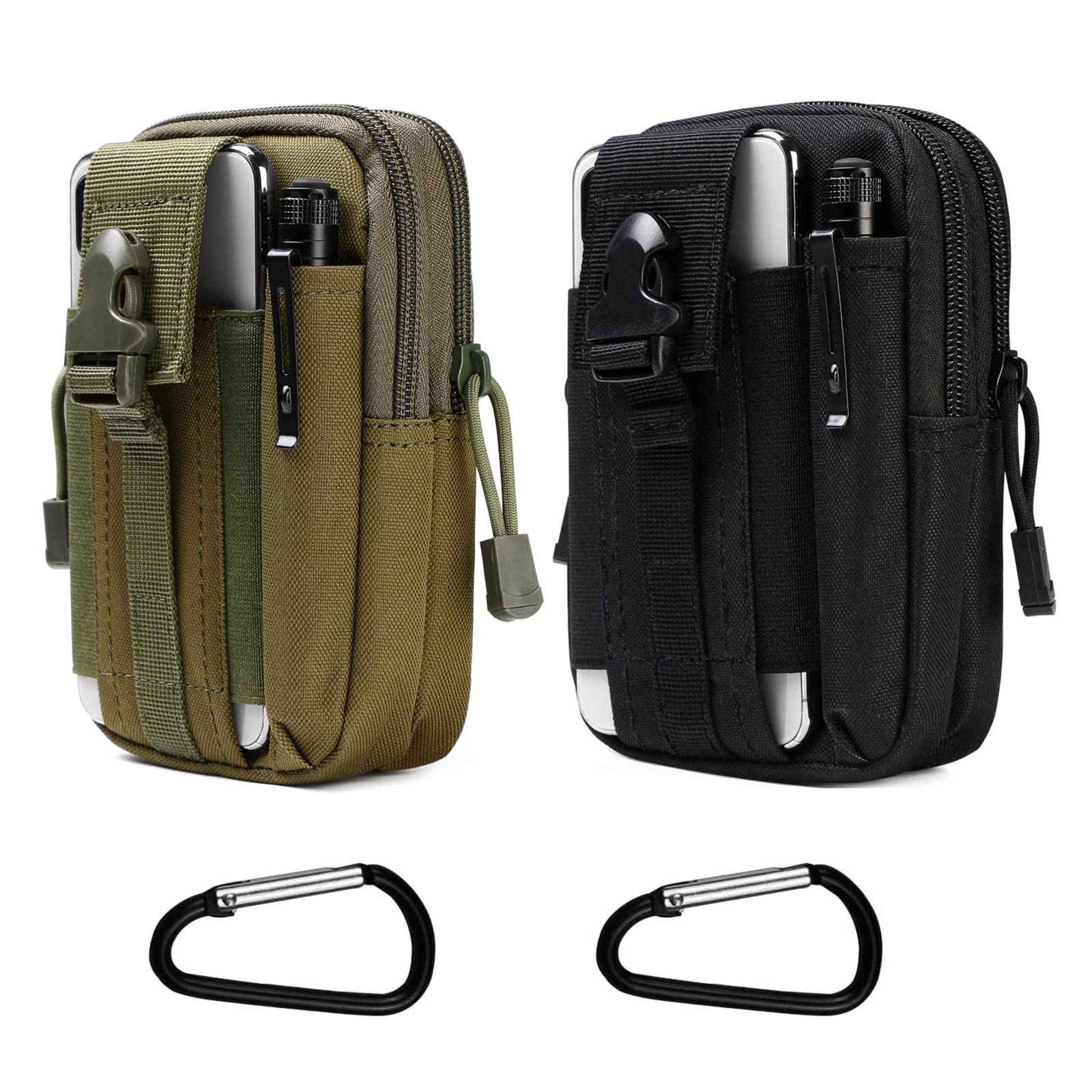 Pochette Tactique Pour Téléphone Portable Avec Ceinture De Taille