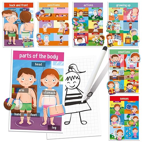 Miniatura 2 de Headu How We are Made Montessori EN22823 Juguete educativo para niños, niños y niñas de 3 a 5 años