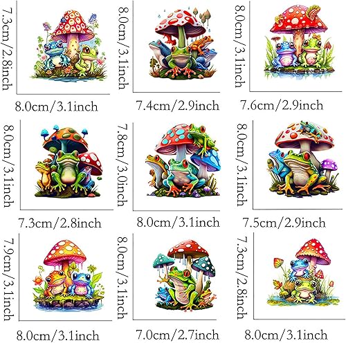 Miniatura 2 de 9 piezas de parches de transferencia para planchar, calcomanías de vinilo de transferencia de calor para ropa, camisetas, bolsas, fundas de