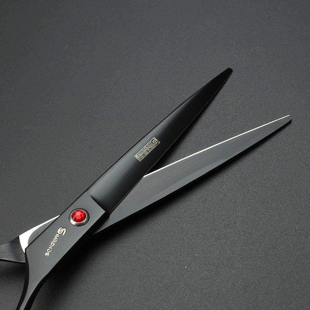 Hair scissors 7 Inch hair cutting scissors Cutting black scissors Hairdressing scissors