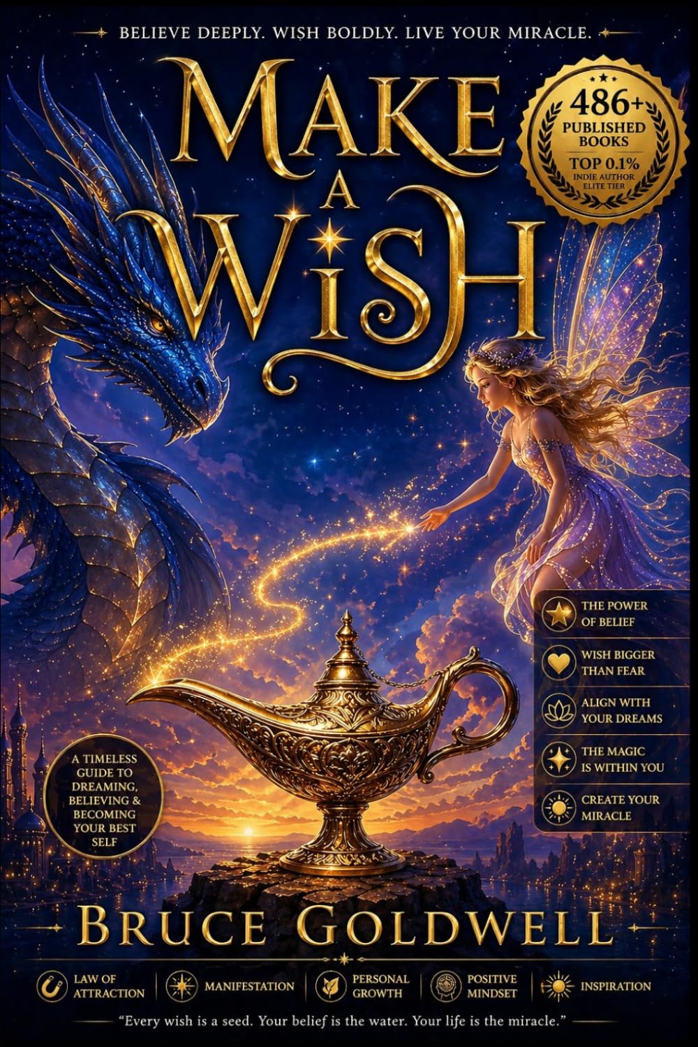 Make A Wish: Believe Deeply, Wish Boldly, Live Your Miracle: 1 (Make A Wish Book Series)