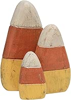 CWI Gifts Wooden Candy Corn Shelf Sitters 3/Set, Multi