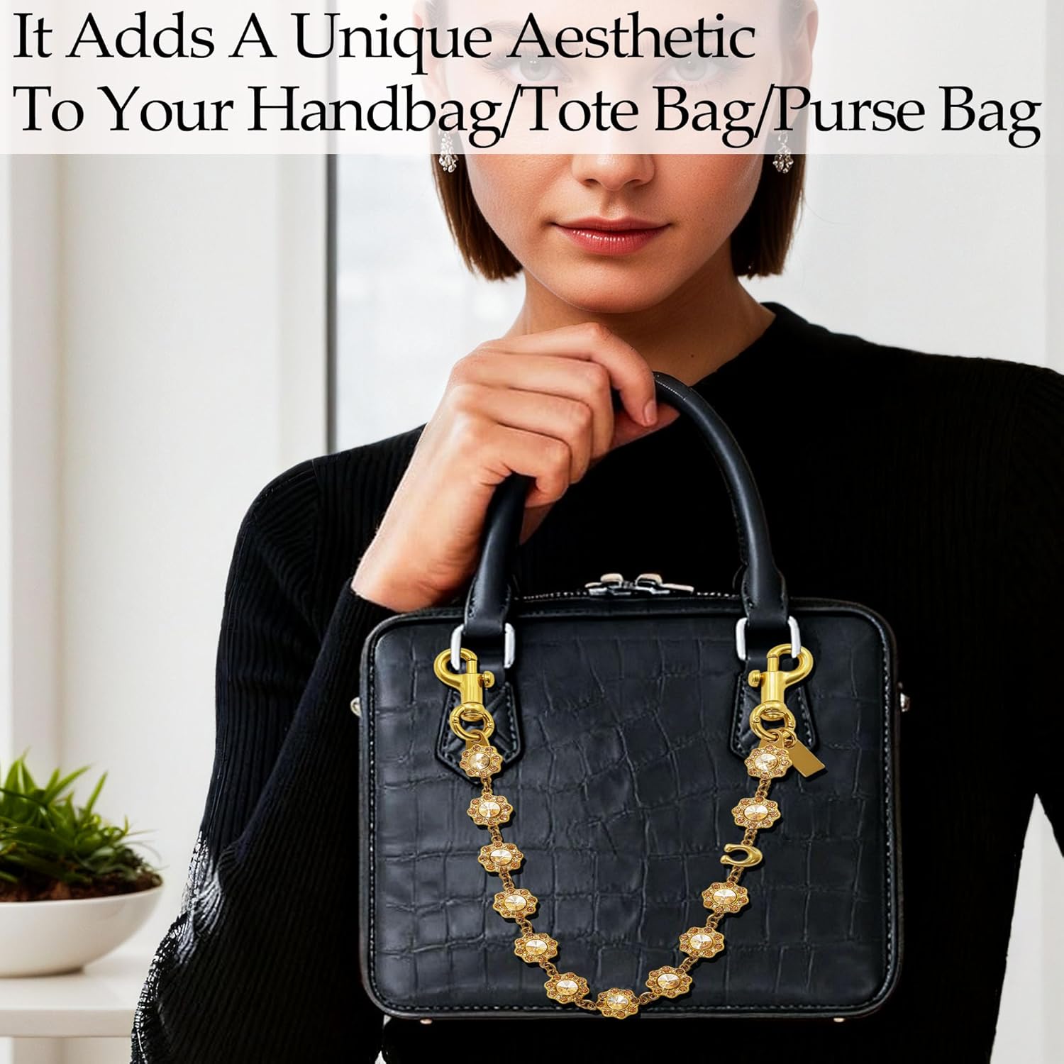 Bag Chain Charm for Handbag, Purse Charms Wallet Chains Bag Extender&Jeans Chain - Image 3