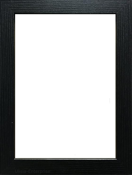 Black Picture Photo Frames Wooden Effect Various 40cm x 30cm (400mm x