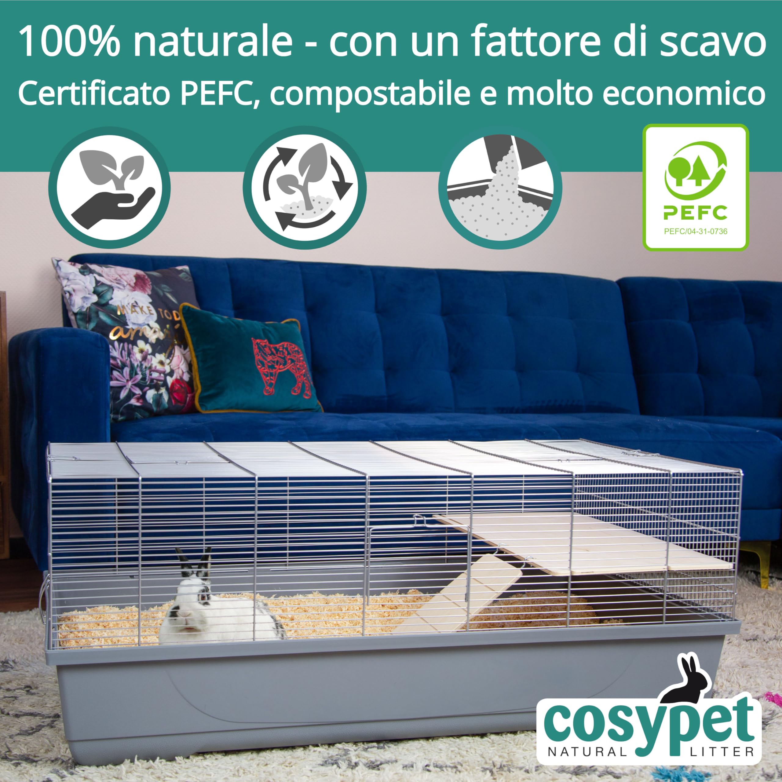 Letto In Cotone Per Roditori - 100% Naturale, 20 G, Morbido E Sicuro Per Criceti E Piccoli Animali - Foto 12