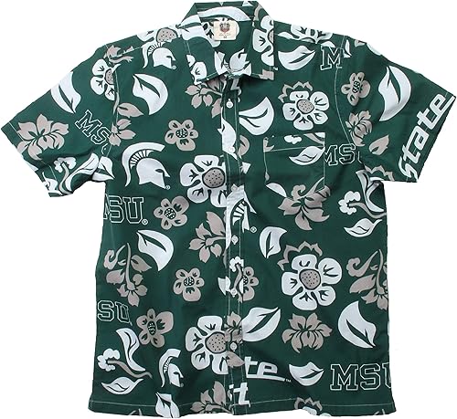 Miniatura 4 de Wes & Willy Alabama Crimson Tide - Camisa floral para hombre