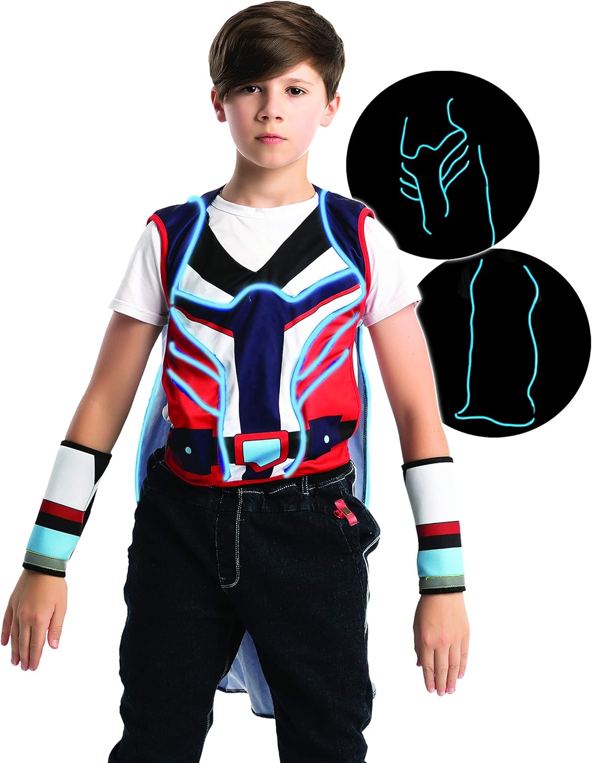 Spooktacular Creations Child LED Light Up Stick Figure