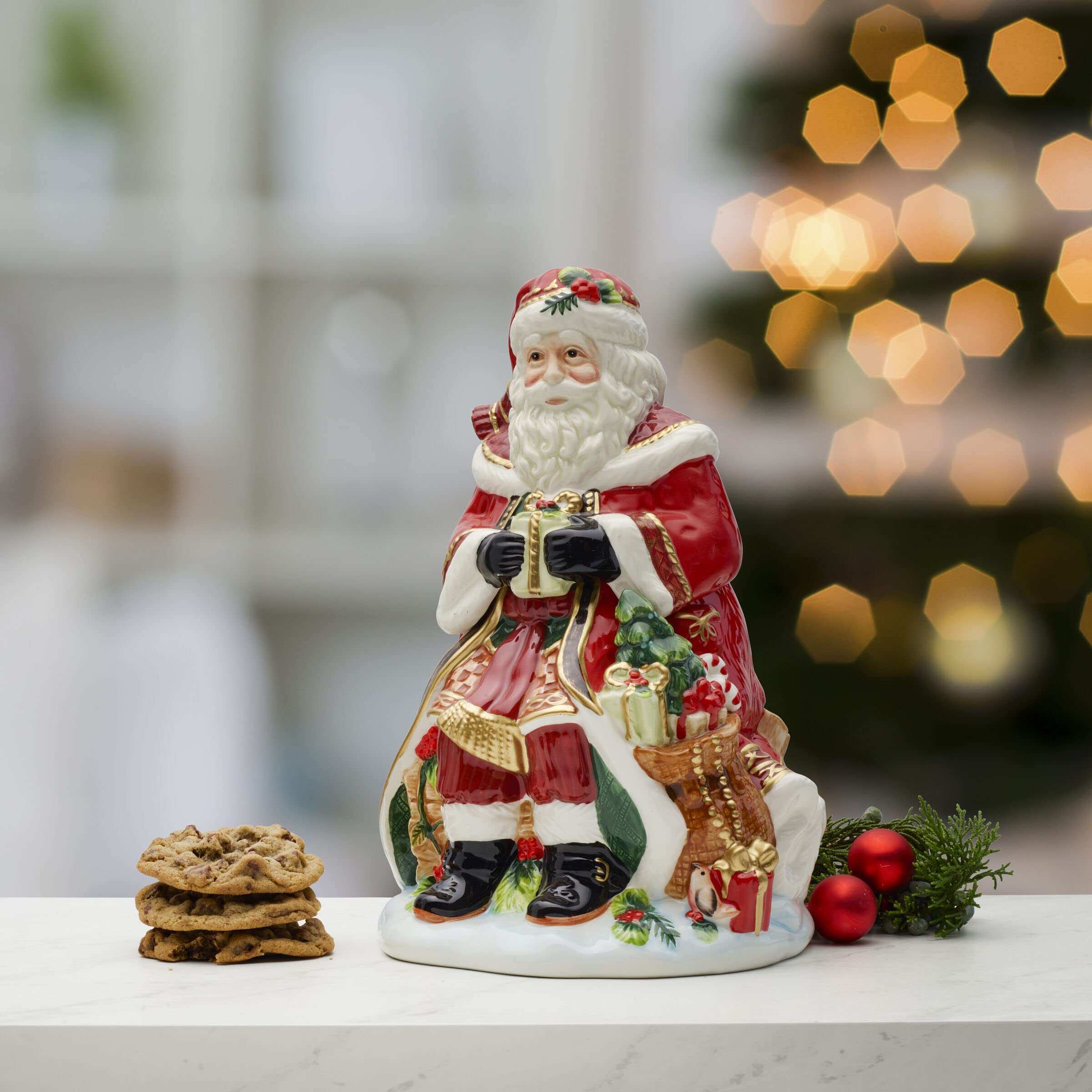 Fitz & Floyd（フィッツ＆フロイド) HolidaySolstice FF-Telluride-Santa-