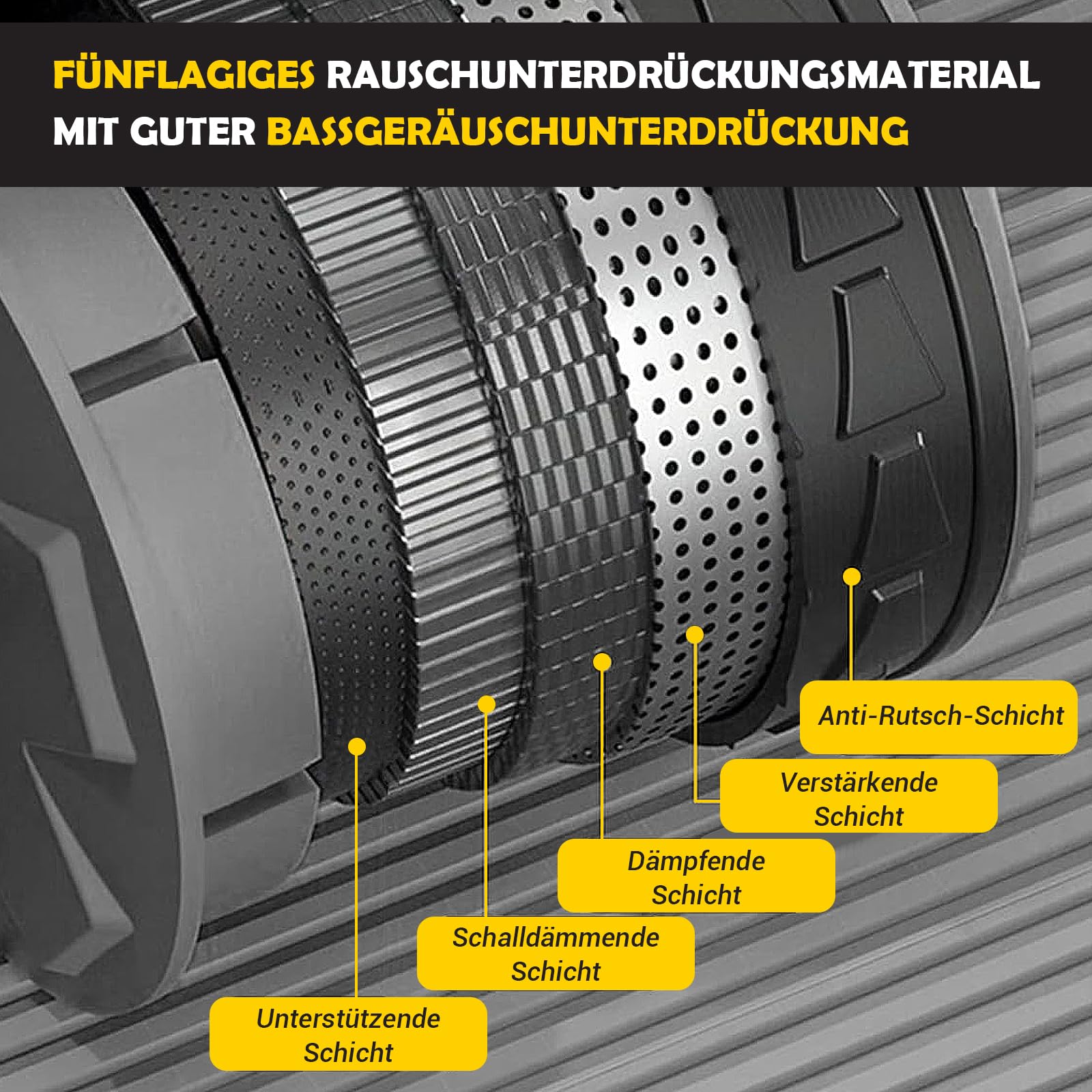 Roue abdominale pour abdominaux - Rouleau de rebond automatique pour l'entraînement des abdominaux - Avec tapis de genoux - Avec support des coudes et doubles roues stables