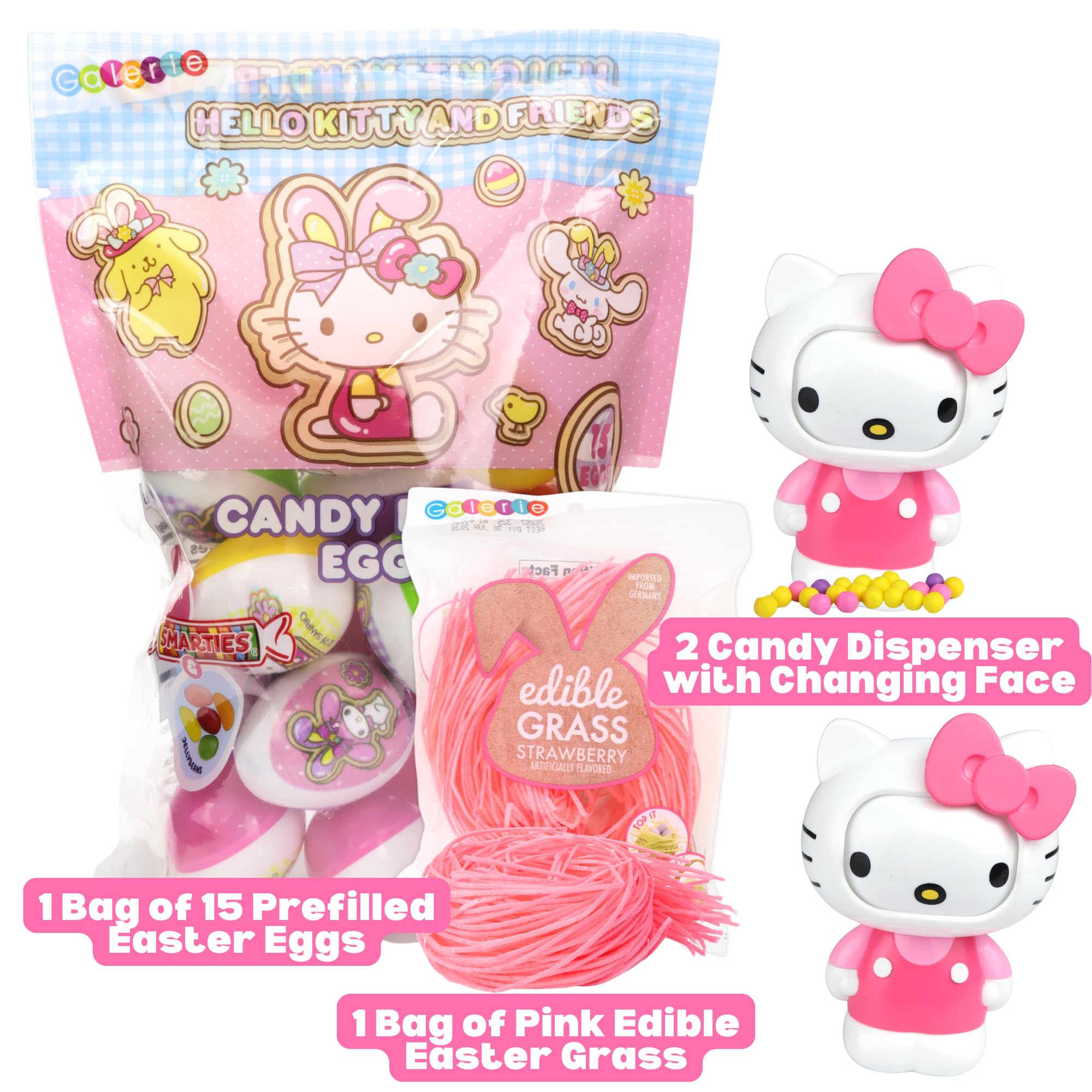 Amazon.com: Sweetzo - Hello Kitty Easter Basket Stuffers Kit