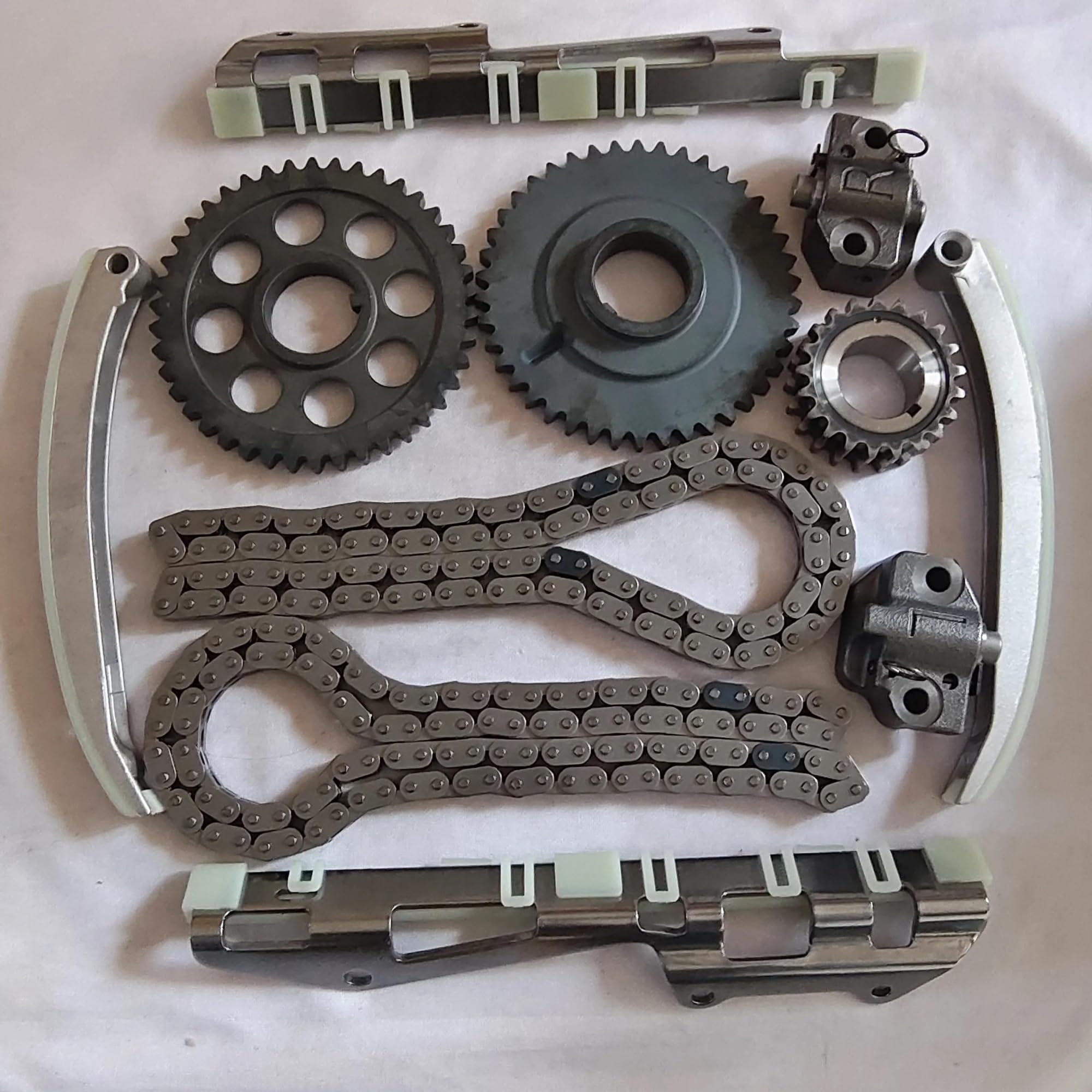 Kit Catena Di Distribuzione Per Ford Per Expedition F150 F250 E150 4.6l Motore F3ly6268aa 1996-2000 KT-11 Assemblaggio tenditore