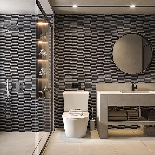 Miniatura 6 de Midcard 24 hojas de azulejos de pared de PVC para salpicaduras, para salpicaduras de cocina