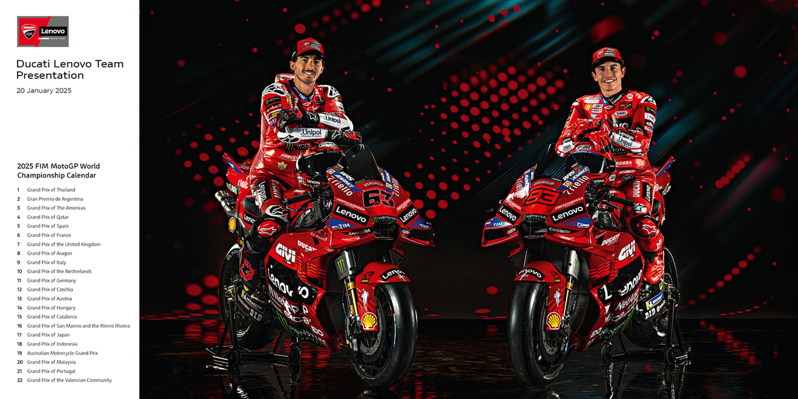 Ducati Corse 2025: Official Yearbook
