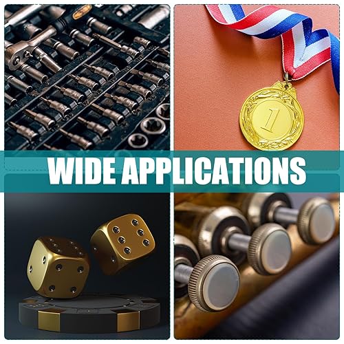 Miniatura 6 de Yaocom 4 barras planas de latón C360 de 18 pulgadas x 1 pulgada x 12 pulgadas, barras rectangulares de latón macizo, placa de latón macizo para