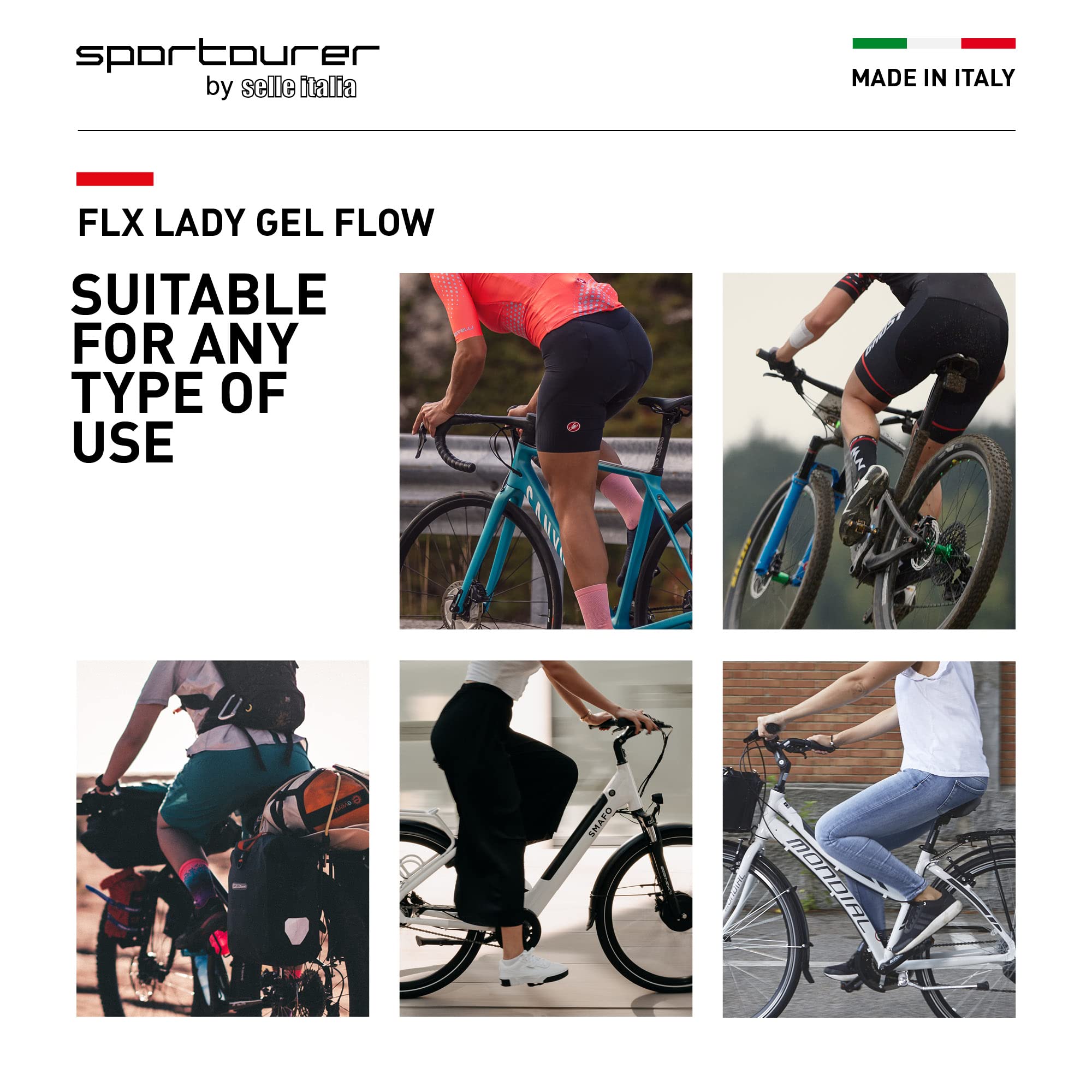 Selle Italia Sillín Max Flite Gel TI 316 Superflow | Bikeinn
