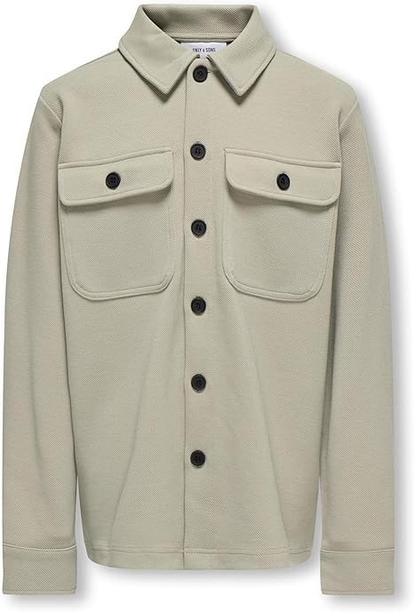 ONLY & SONS JUNIOR OSJNEW KODYL OVERSHIRT SWEAT Groen voor ONLY & SONS JUNIOR OSJNEW KODYL OVERSHIRT SWEAT Groen voor