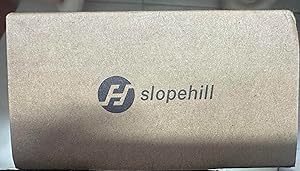 slopehill 2-in-1 Hair Straightener and Blow Dryer, Professional Flat Iron with High-Speed Airflow Technology for Straight, Smooth Hair