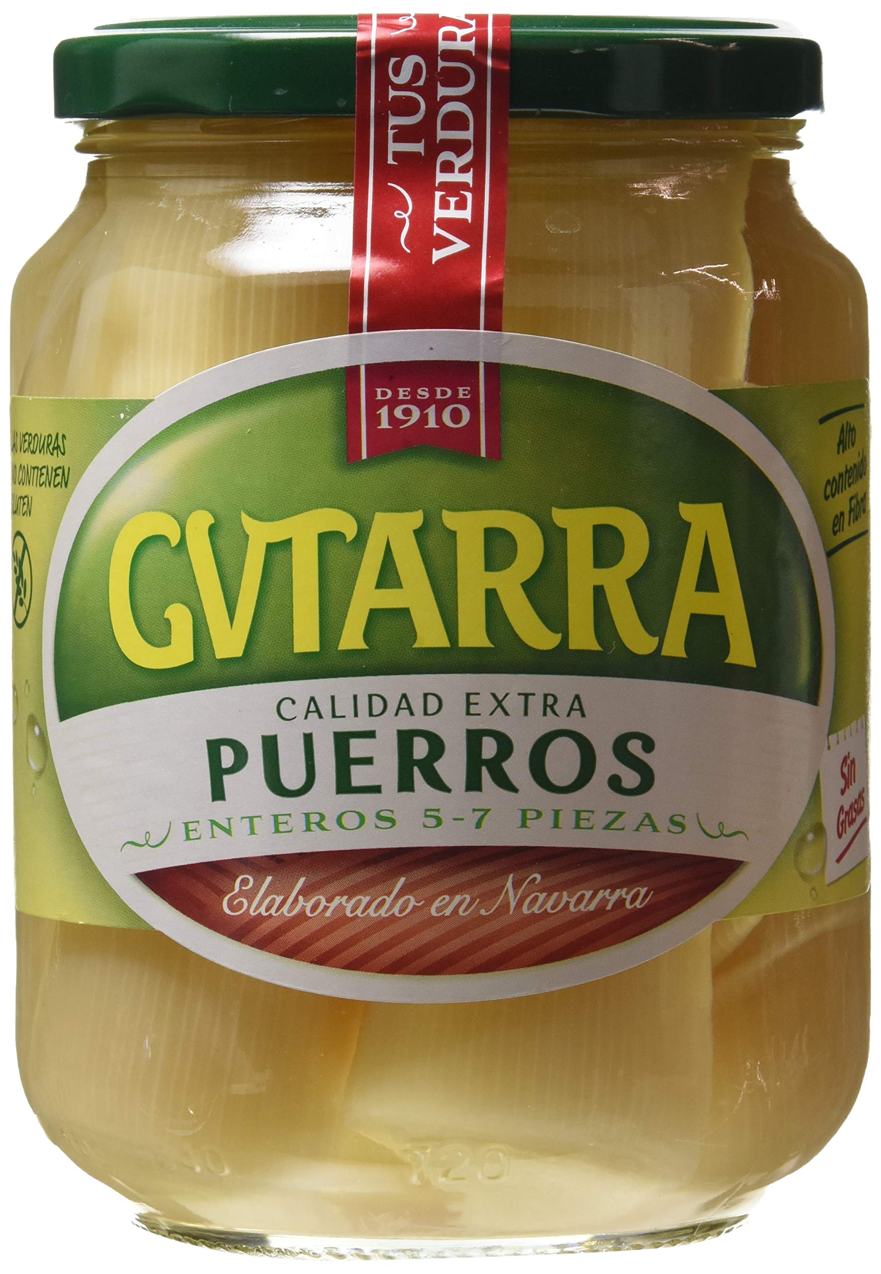 Gvtarra Puerro Entero Verdura Paquete 6 x 400 gr 2400 gr