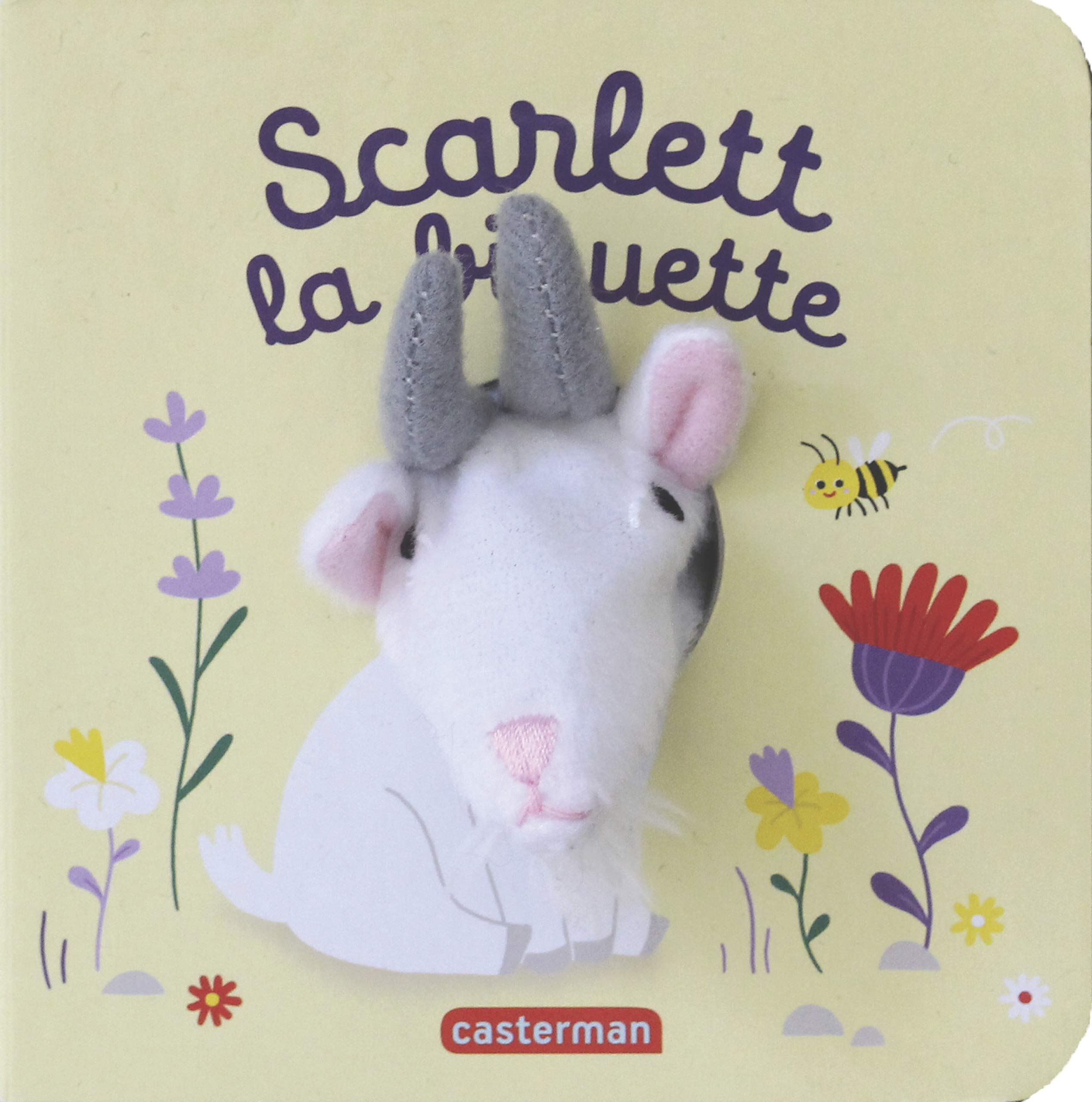 Scarlett la biquette: Livre marionnette pour bébé - dès 3 mois