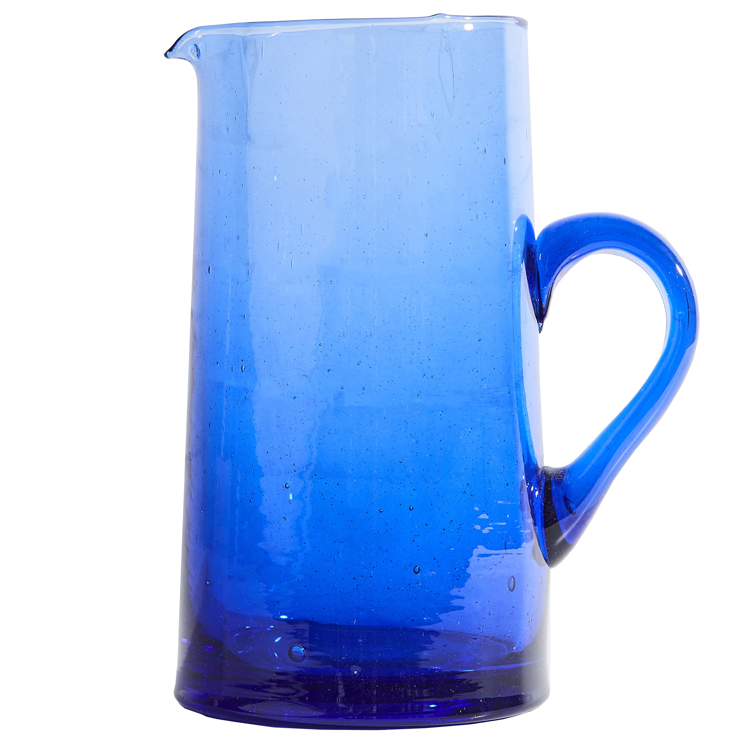 Amazon.com: Moroccan Glass Cone Jug by Verve CULTURE | Handblown