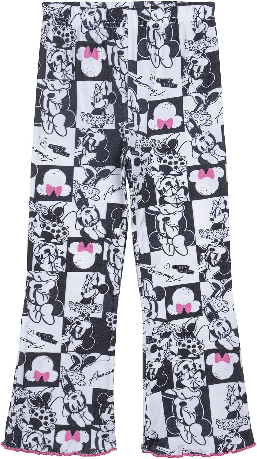 Disney Minnie Mouse Girls' 2-Piece Fleece Hoodie and Leggings Set image 3