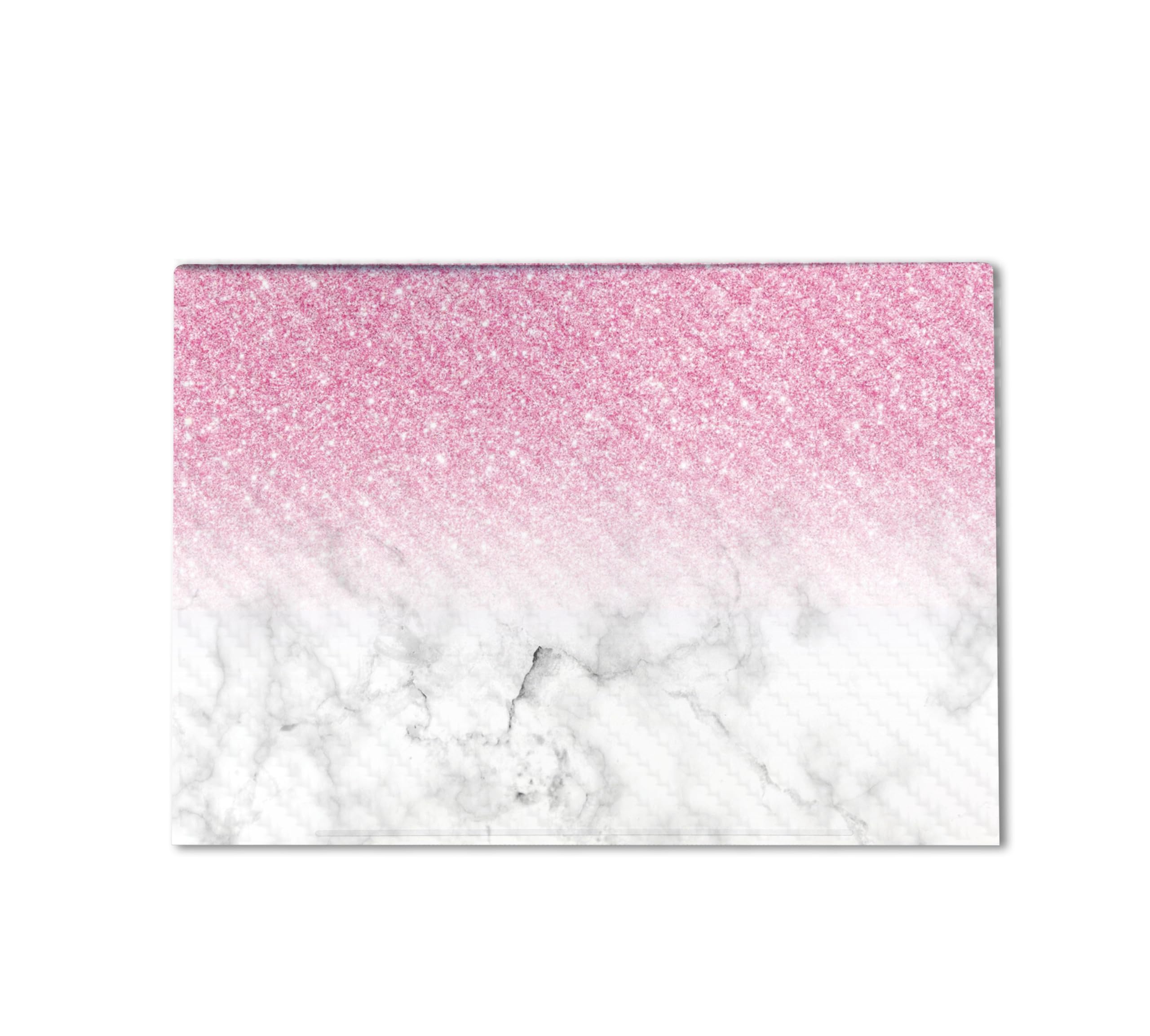 Carbon Fiber Gaming Skin Compatible with HP Envy x360 16” (2023) - Marble Glitz - Premium 3M Vinyl Protective Wrap Decal Cover - Easy to Apply | Crafted in The USA by MightySkins