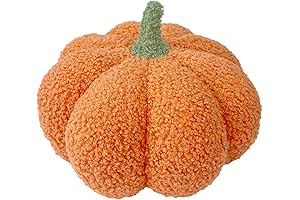 Adorable Halloween Pumpkin Plush for Festive Decorations