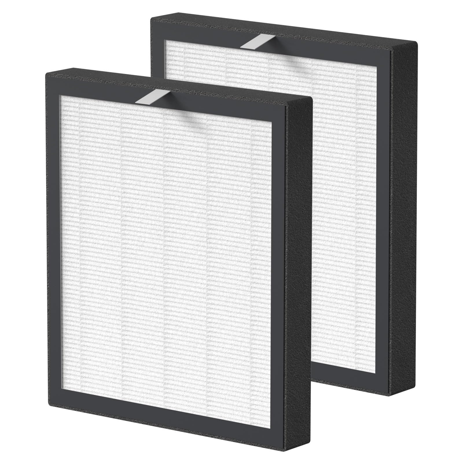 TZ-K2 True HEPA Filter Replacement Compatible with ToLife TZ-K2 Air Cleaner Purifier, TZ-K2-A 3-in-1 HEPA High-Efficiency Activated Carbon Filter, 2 Pack