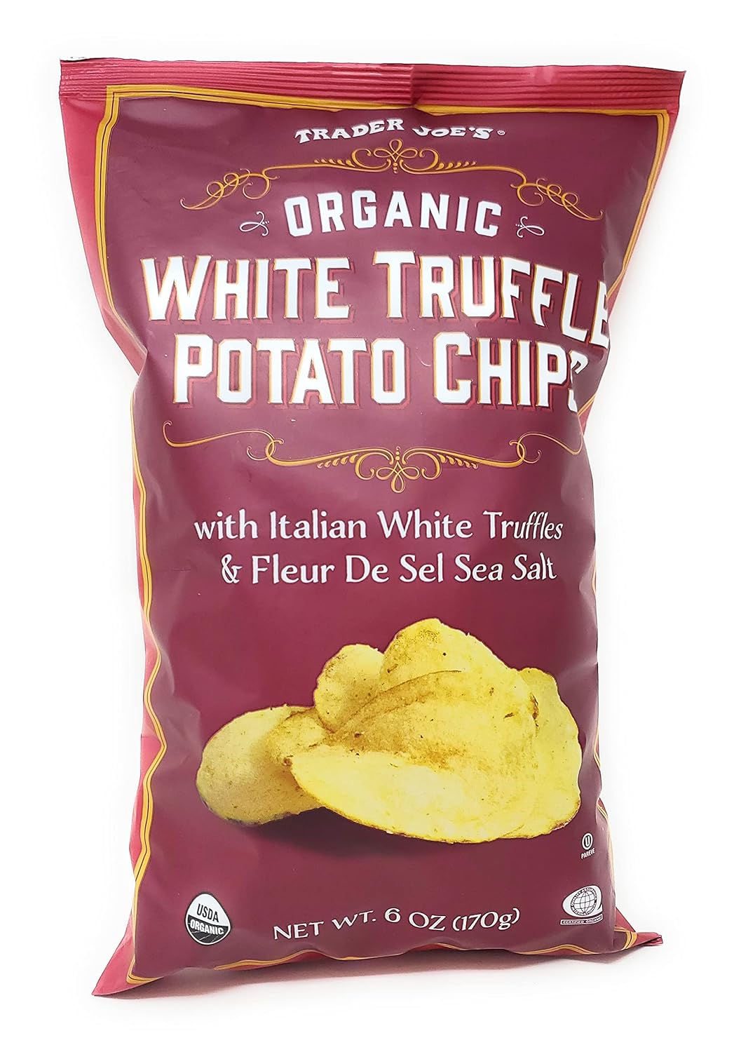 Trader Joe's Organic White Truffle Potato Chips With