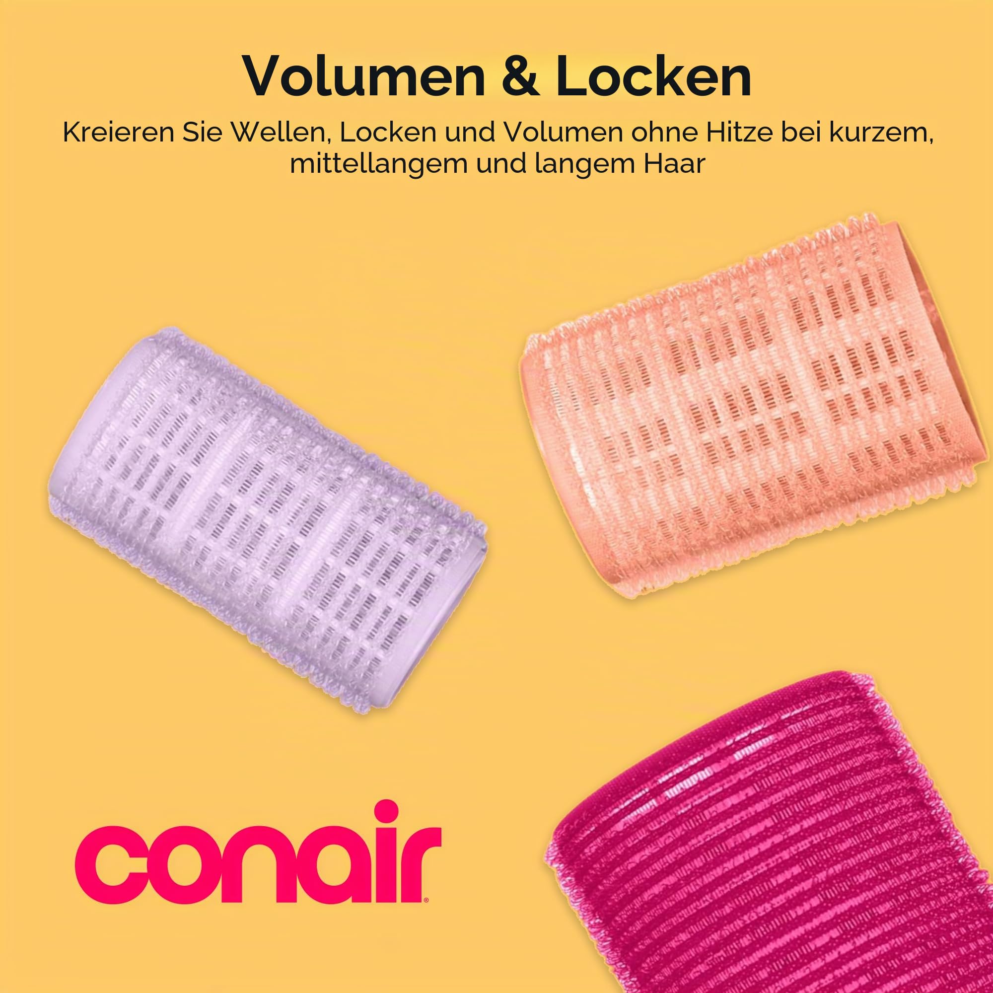 CONAIR - Selbstgreifende Rollen, sortiert, 31 Stück