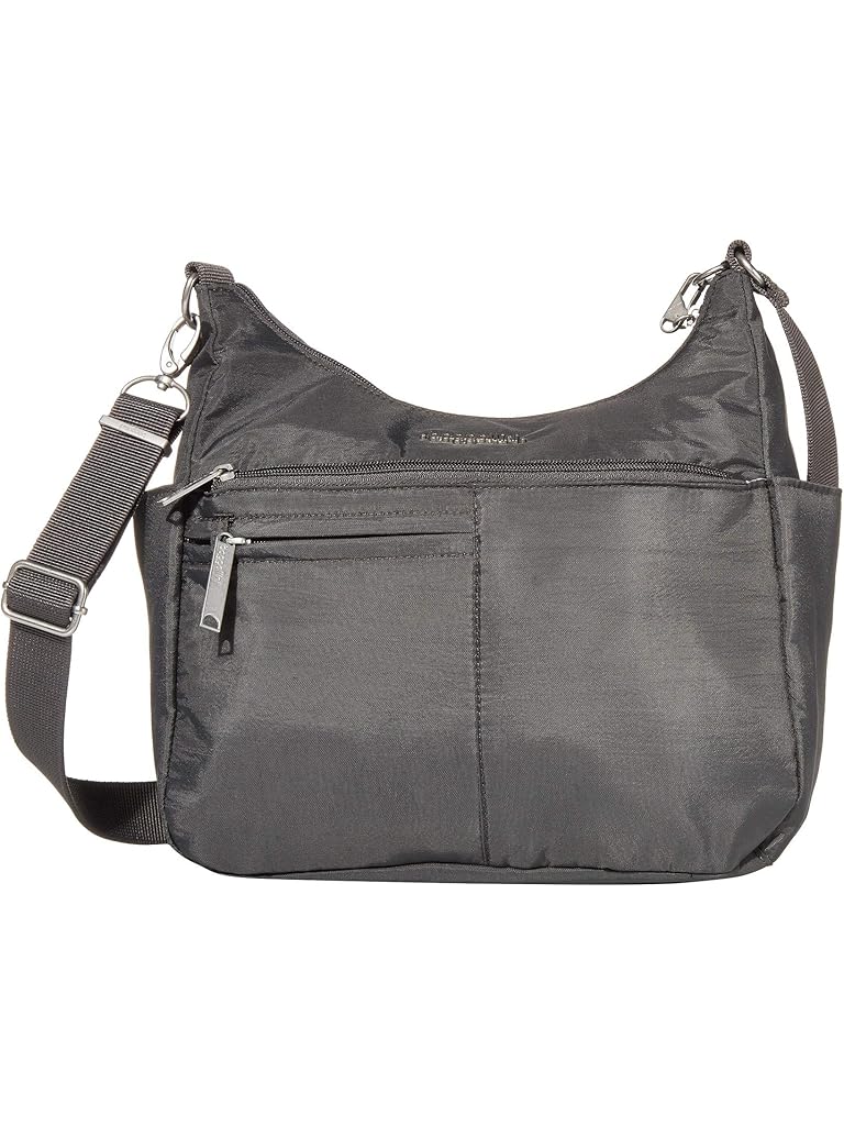 Black Baggallini Securtex™ Anti-Theft Free Time Crossbody