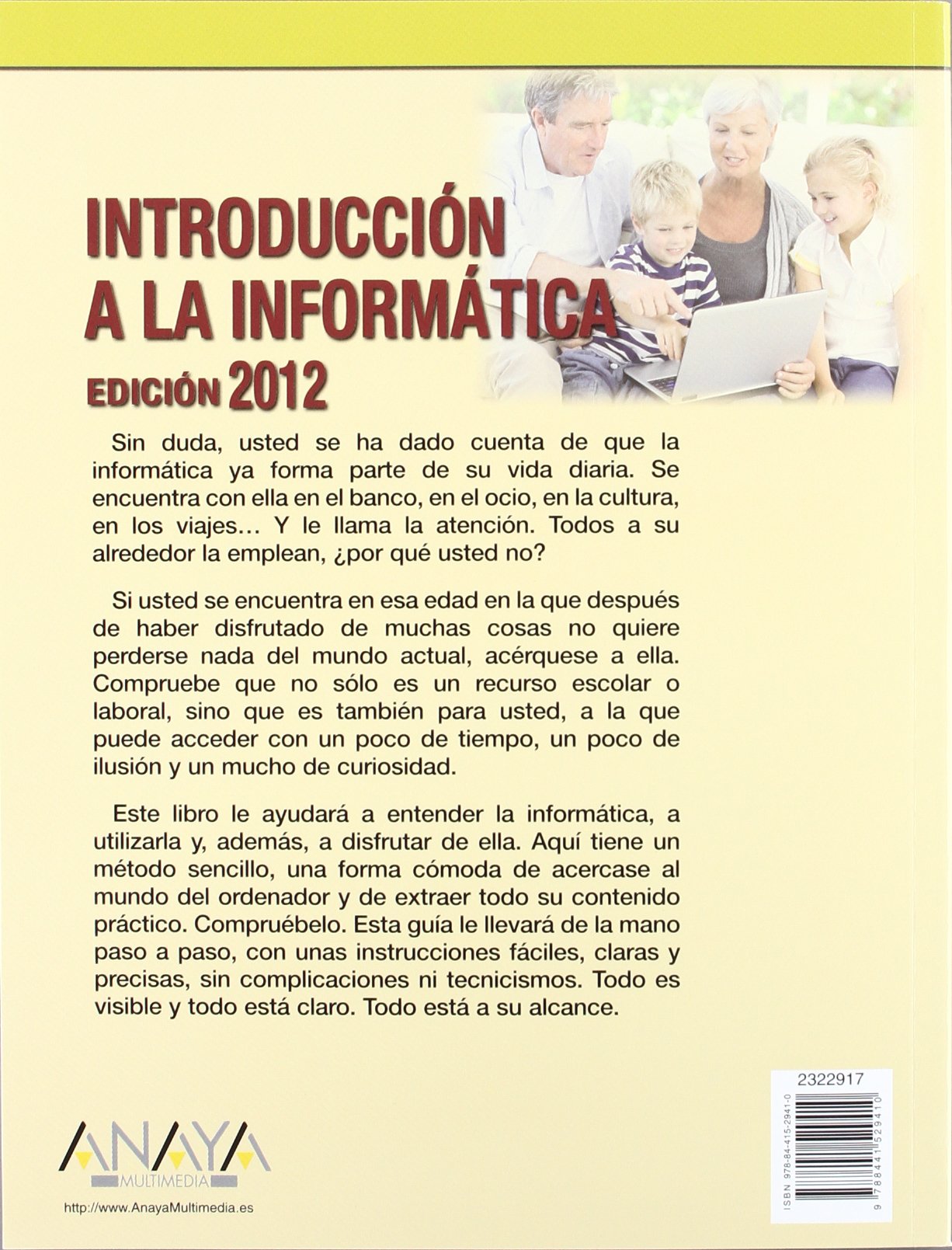 Introducción a la informática, 2012