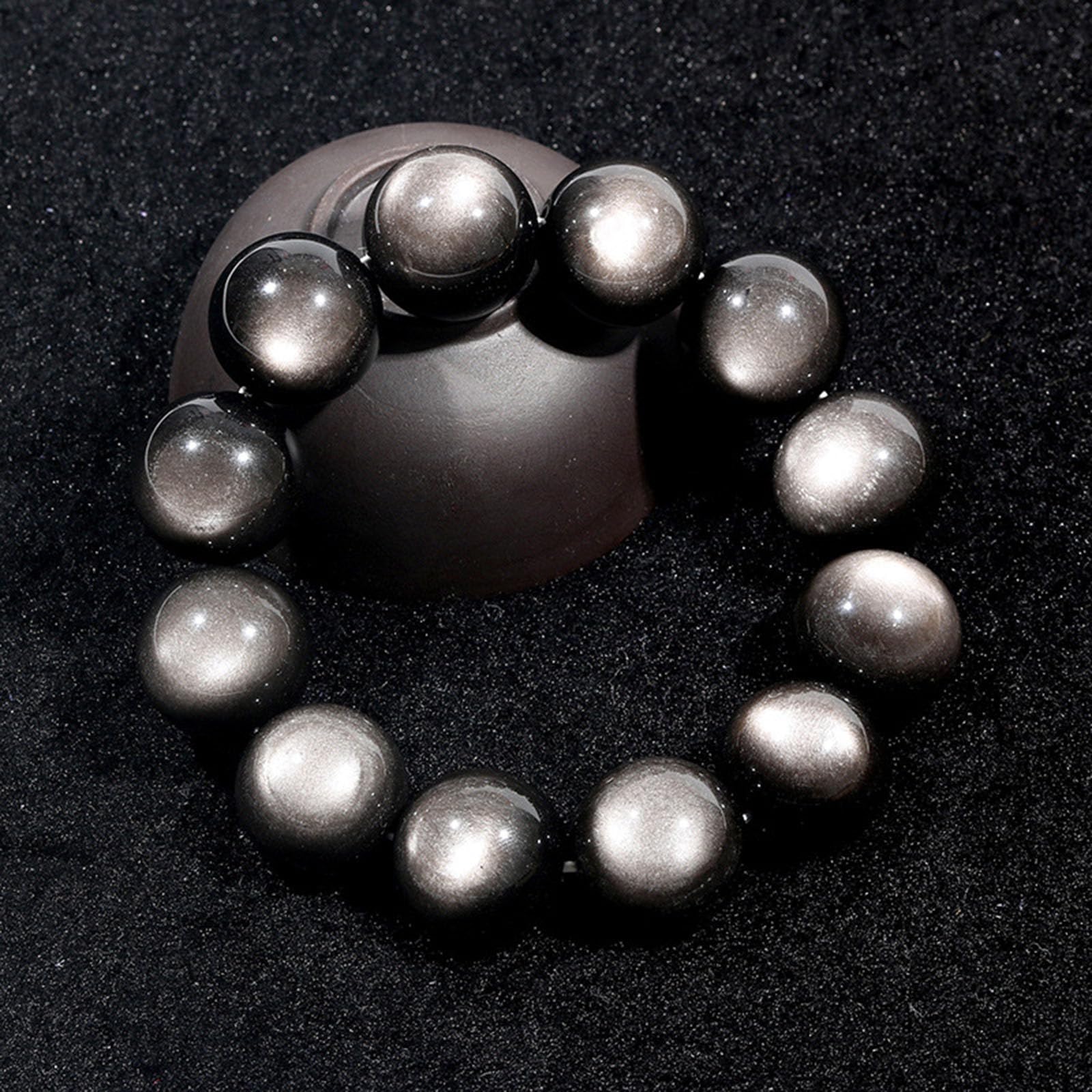 Bracelet en cristal, Bracelet de perles rondes fait main, bijoux spirituels en cristaux