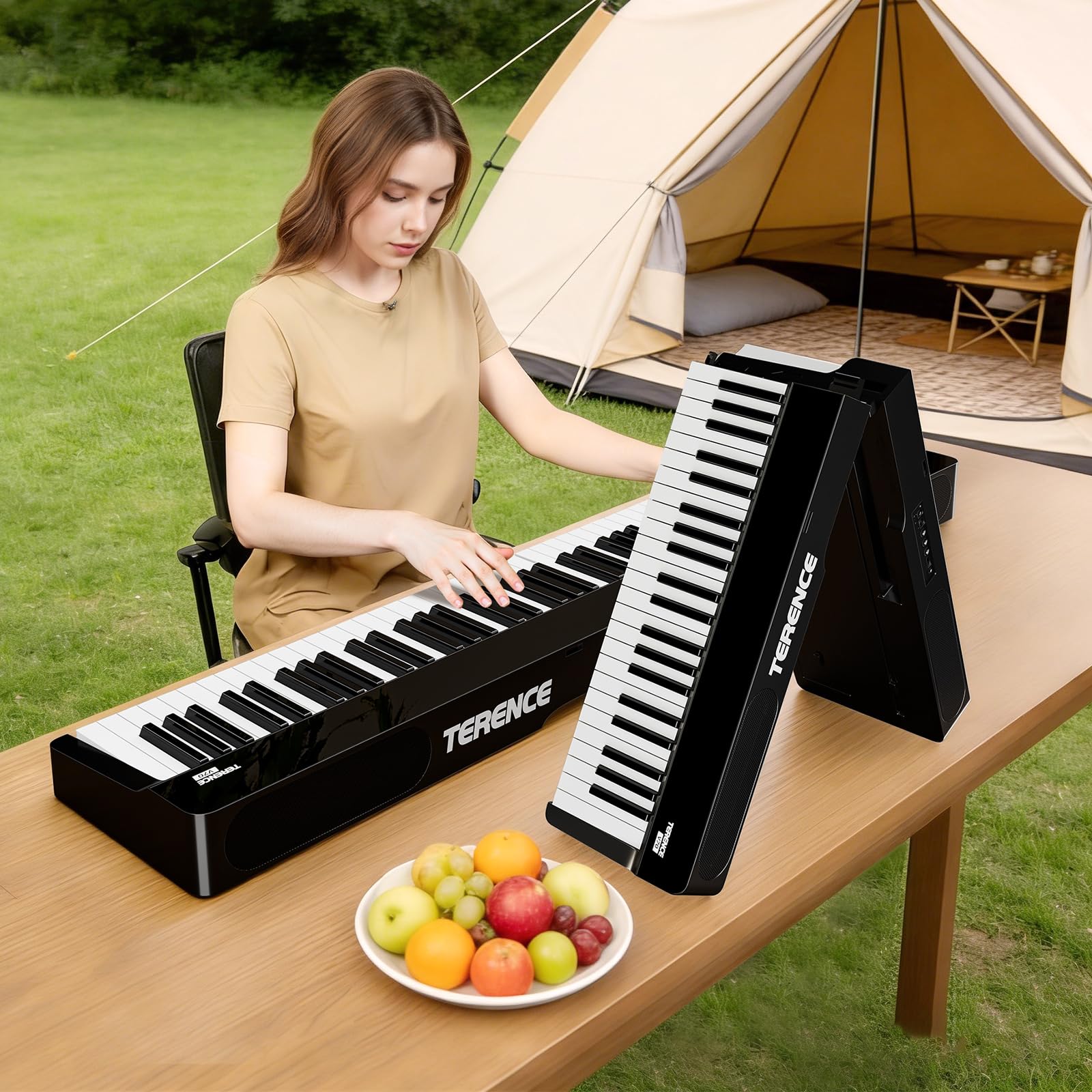 Amazon.com: V70 Piano Keyboard 88 Keys Weight Keyboard: TERENCE