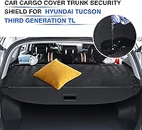 Vista 466 de Powerty Cubierta de Carga para Accesorios Kia Sportage 2023-2025 2026, Textura de Lona Cubierta Retráctil para Maletero Trasero de Carga de Equipaje