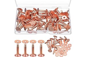 Heavy Duty Copper Rivets for Leather Craft
