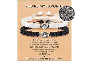 BYQONE Engraved Love Bracelets