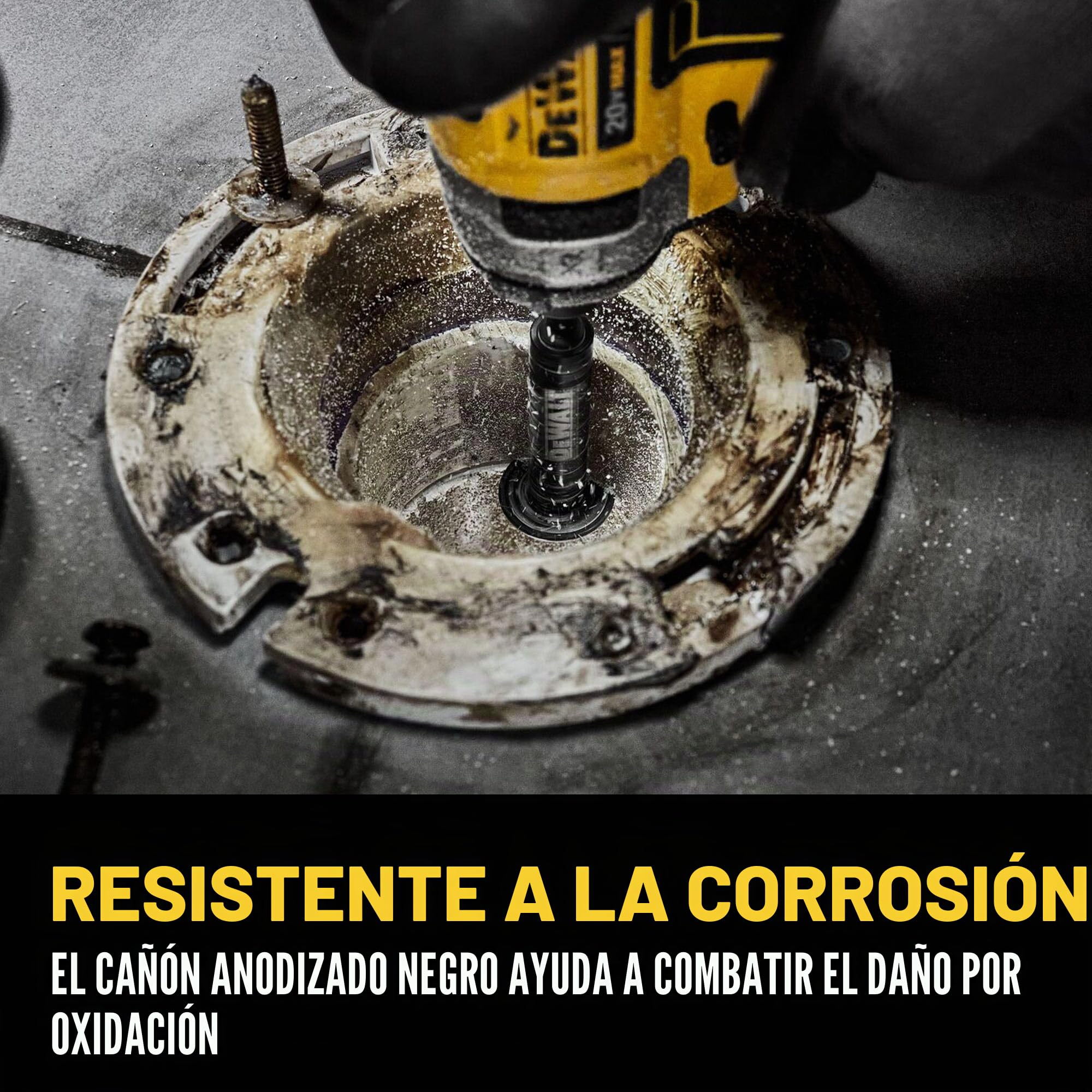 DEWALT Impact Connect - Cortador de tuberías, cortador de PVC, rueda de corte de grano de diamante (DWAIPCIR)