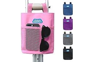 The Ultimate Crutch Companion: A 2-Pocket Pouch for Hassle-Free Mobility