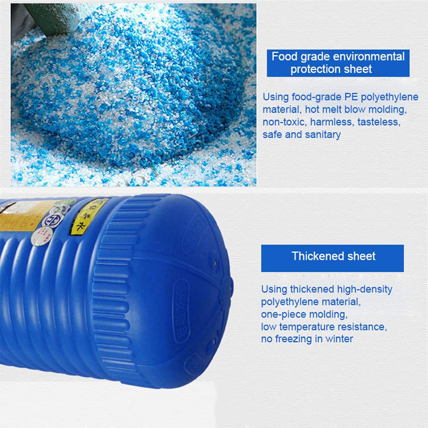 PE Expansion Tank Water Storage Bladder Well Pressure Tank, pressurized Water Tower Pressure Tank for Well Pump for Household Well Water tap Water