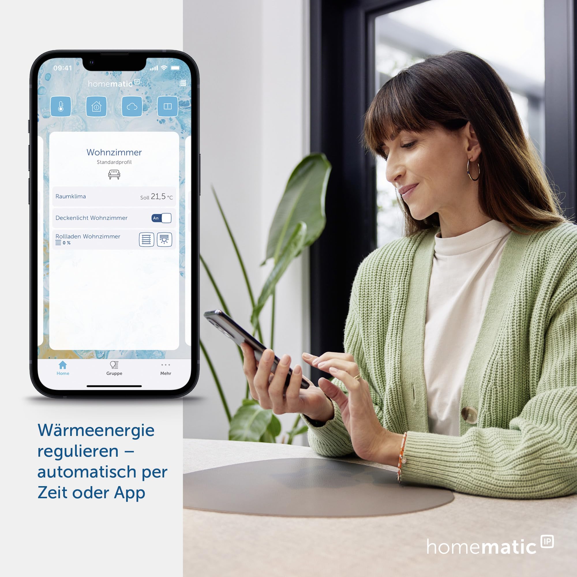 Homematic IP Sterownik przełączający do instalacji grzewczych – podwójny, 3680 W, 230 V, 150842A0