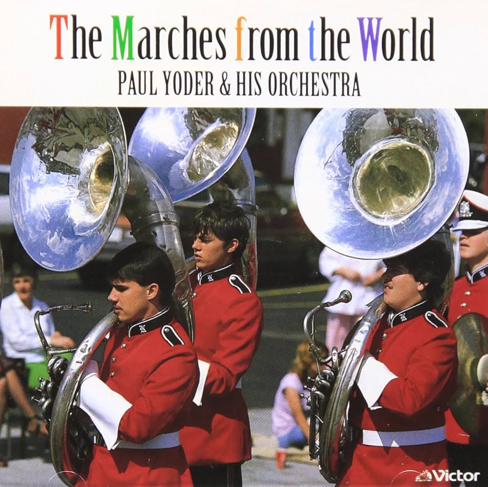 世界のマーチ大全集　レコード　演奏　ポールヨーダ吹奏楽団 Amazon.co.jp: 世界のマーチ: ミュージック