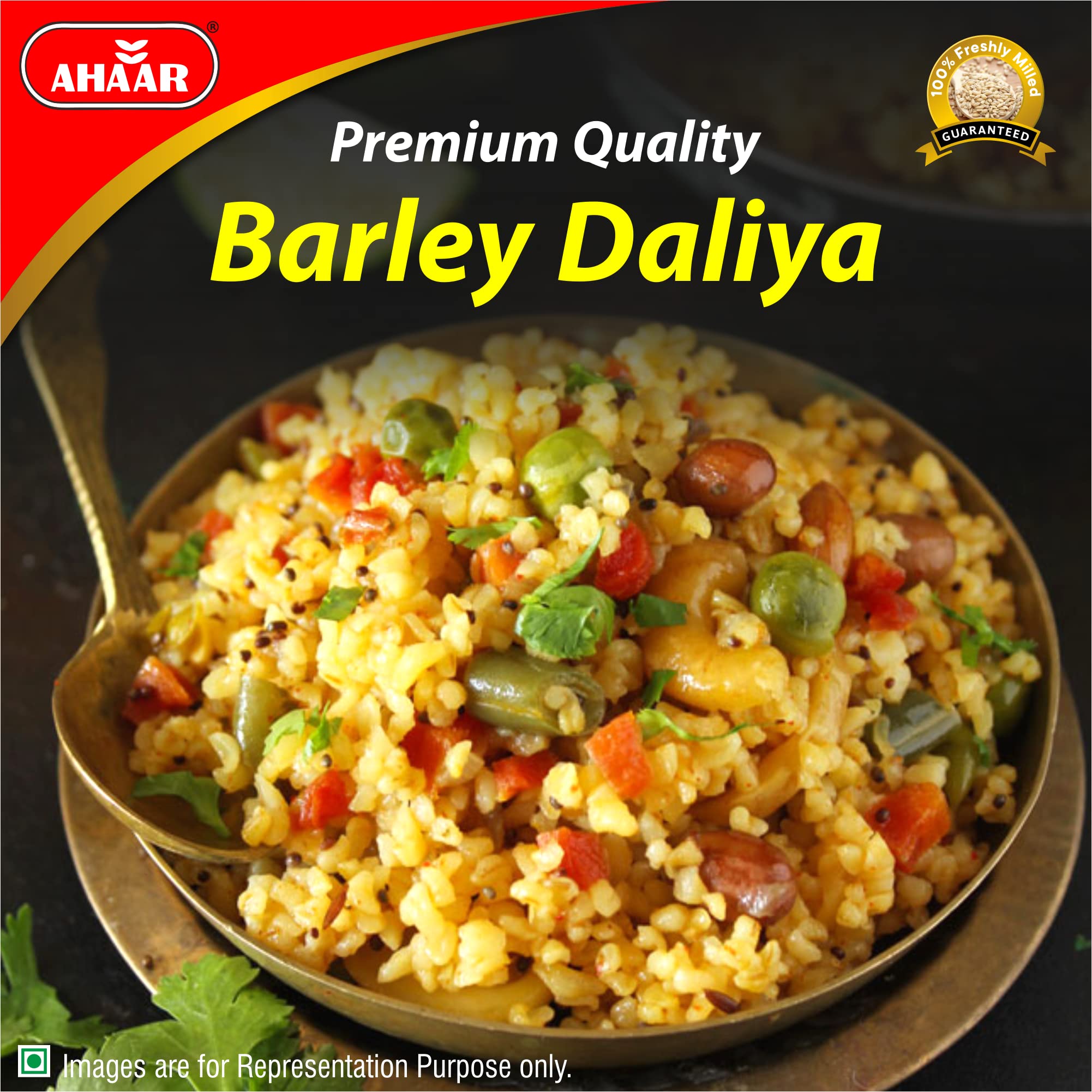 Ahaar Barley Daliya | Jau Ka Daliya 200 Gm 4