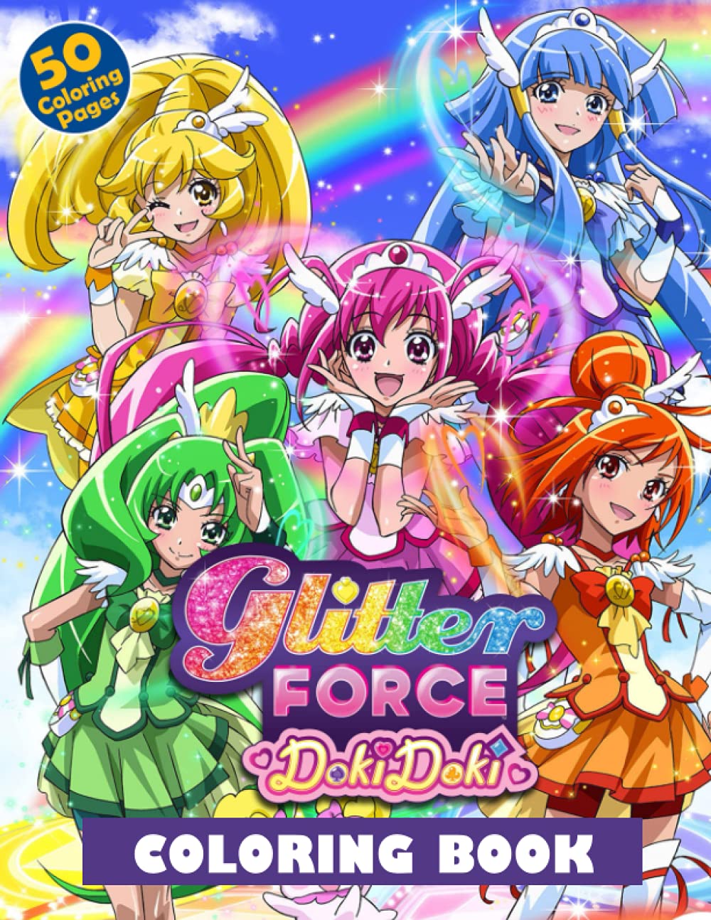 Buy Glitter Force Doki Doki Coloring Book Glitter Force Doki Doki