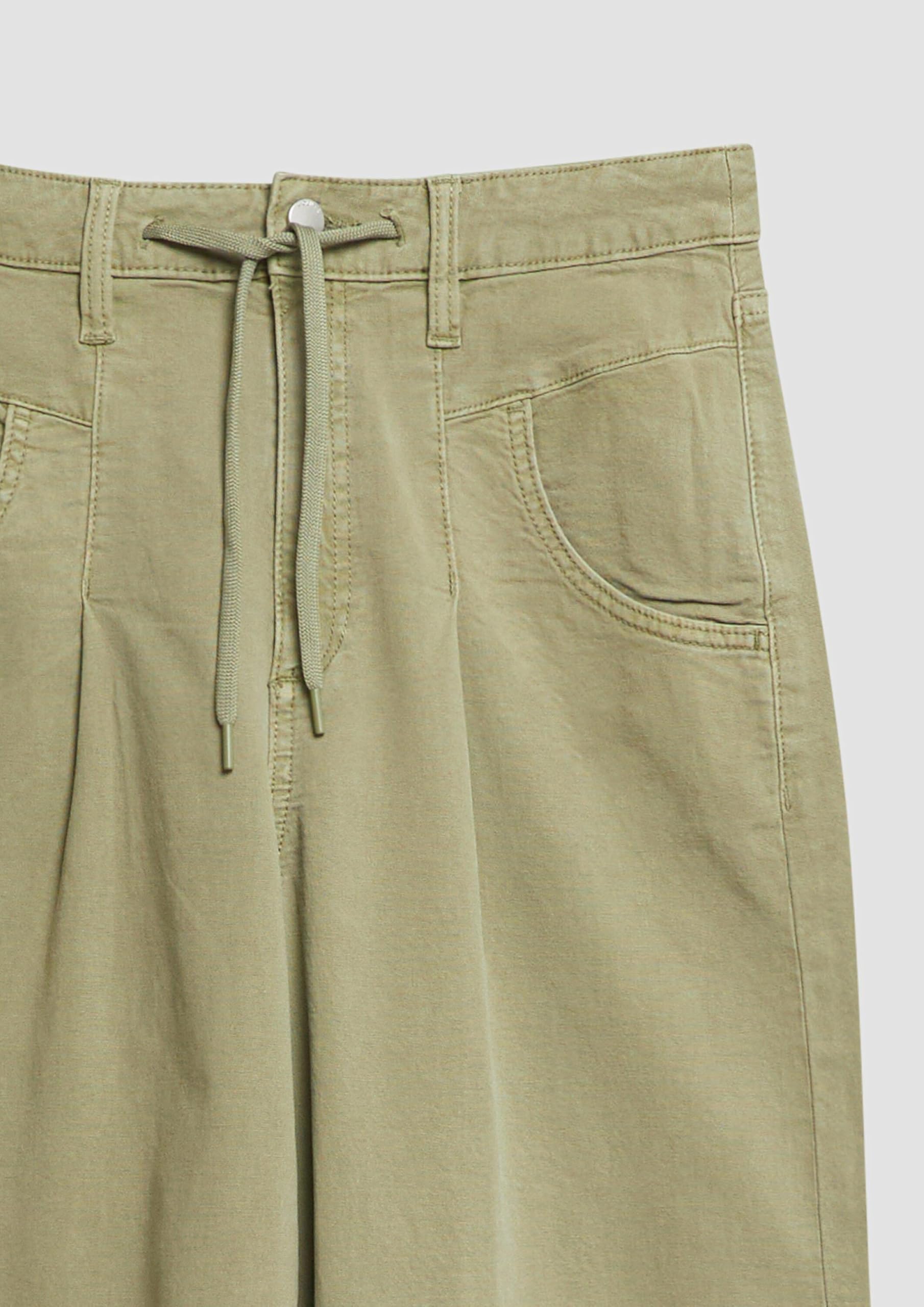 s.Oliver Ankle-Hose mit Barrel Leg und Garment Dye