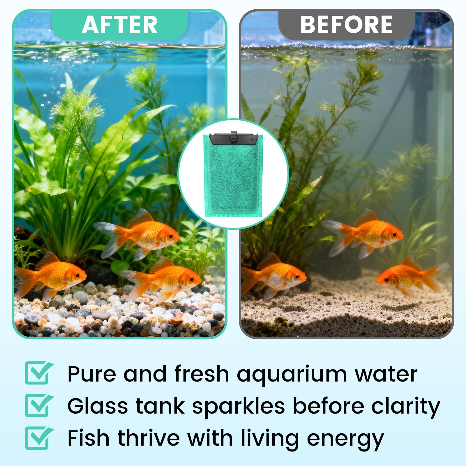 12 filtrów do akwarium Tetra Easy Crystal Pack 250 300, filtr z węglem aktywnym do akwarium 30/60 l, idealny materiał filtrujący, wymienne wkłady filtrujące z węglem aktywnym i zeolitem